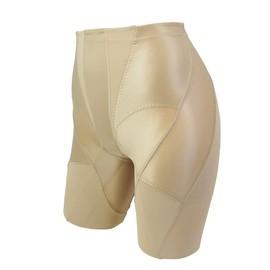BIAS_LIFT Bias-Powered Pelvic Support, Beautiful Posture, Beautiful Legs, Hem, Long Girdle, Straw Beige