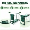 Heavy Duty Folding Garden Kneeler and Seat, 331 lb Steel