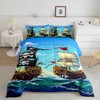 Erosebridal Sailboat Comforter Set Sailing Ship Nautical Down Comforter Ocean