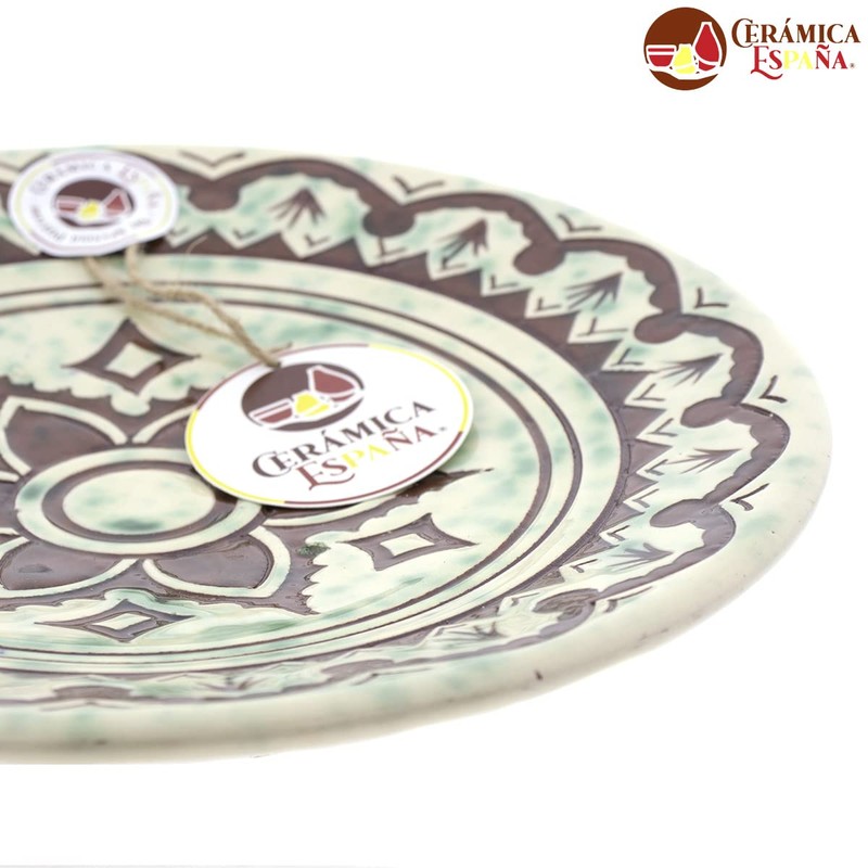 CERÁMICA ESPAÑA Decorative plate for hanging on the wall, wall