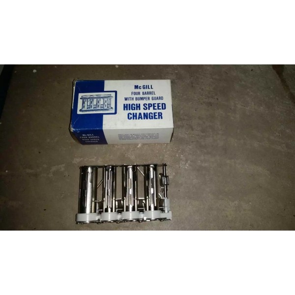 McGill Four Barrel High Speed Coin Changer Conductor Newsboys Model