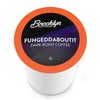 Brooklyn Beans Dark Roast, Fuhgeddaboutit Gourmet Coffee Pods, Compatible with