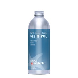Plaine Products Eco-Friendly Shampoo - Rosemary, Mint, Vanilla - Sulfate Free, 16oz (Refill Bottle)