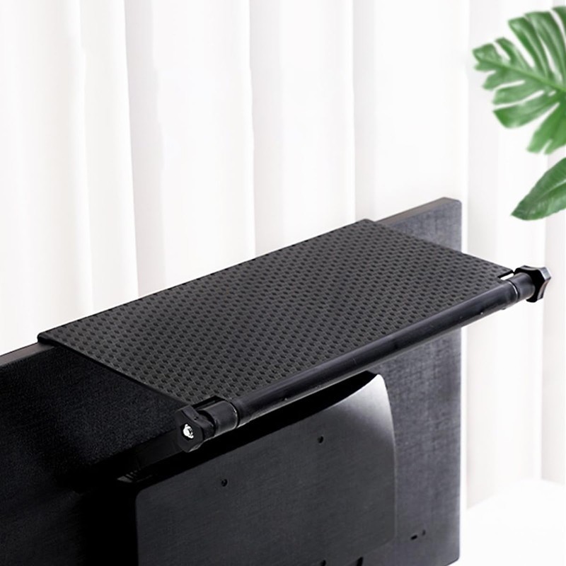 Gorise 2 TV Top Shelf Monitor Screen Adjustable Computer Stand