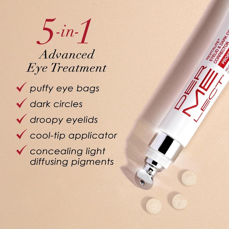 Dermelect Revitalite Eyelid & Dark Circle Corrector- Professional Strength, Anti-Aging