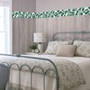 IOHEFY Green Mosaic Wallpaper Border 196x4 Inch Peel and Stick