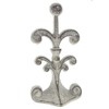 Comfify Fleur De Lis Cast Iron Toilet Paper Roll Holder