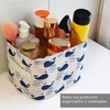 Women Cosmetic Bag Set Toiletry Bag Organizer Makeup Bag Blue
