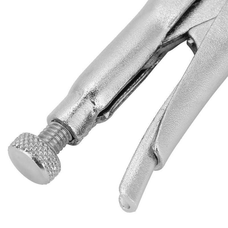 Mini Locking Pliers Curved Vise Handle Set with Self-Clamping Function