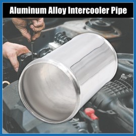 A ABSOPRO OD 2.75" 70mm Tube Intercooler Pipe Straight Air Intake Tube for Car Item Replacement