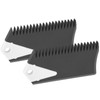2pcs/Set Wax Comb for Surfboard, PVC Surfboard Comb and Scraper