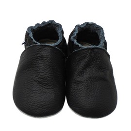 Mejale Baby Boy Girl Shoes Soft Soled Leather Moccasins Anti-Skid Infant Toddler Prewalker