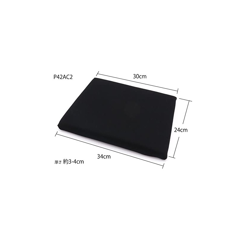 BRIDE P42AC2 Optional Parts for Seat [Seat Cushion] Black