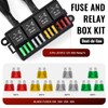 12 Volt Pre-Wired Fuse Relay Box Waterproof, 4 Relays and