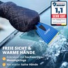 LICARGO Ice Scraper with Glove - Warm & Waterproof Glove,