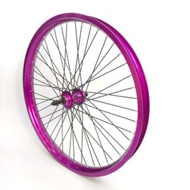 26" Heavy Duty Bike Rear Rim 12 Gauge, 48 Spokes Wheel, 2.35-3.5" Tire