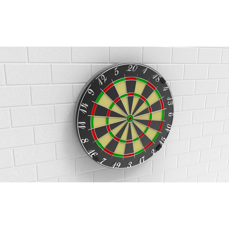 Ruentech Dartboard Wall Mount Holder Hanging Hook Screw Set