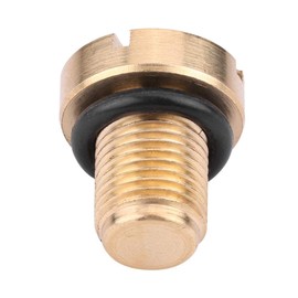 Coolant Expansion Tank Bleed Screw Drain Plug Radiator Expansion Tank and Rubber O-Ring Made of Solid Billet Brass for E30 E36 E31 E34 E46 E39 E38