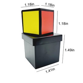 AIMOFAMAG Color Vision Magic Trick Colour Prediction Box Easy Magic Magician Gimmick Trick（2 Pieces）