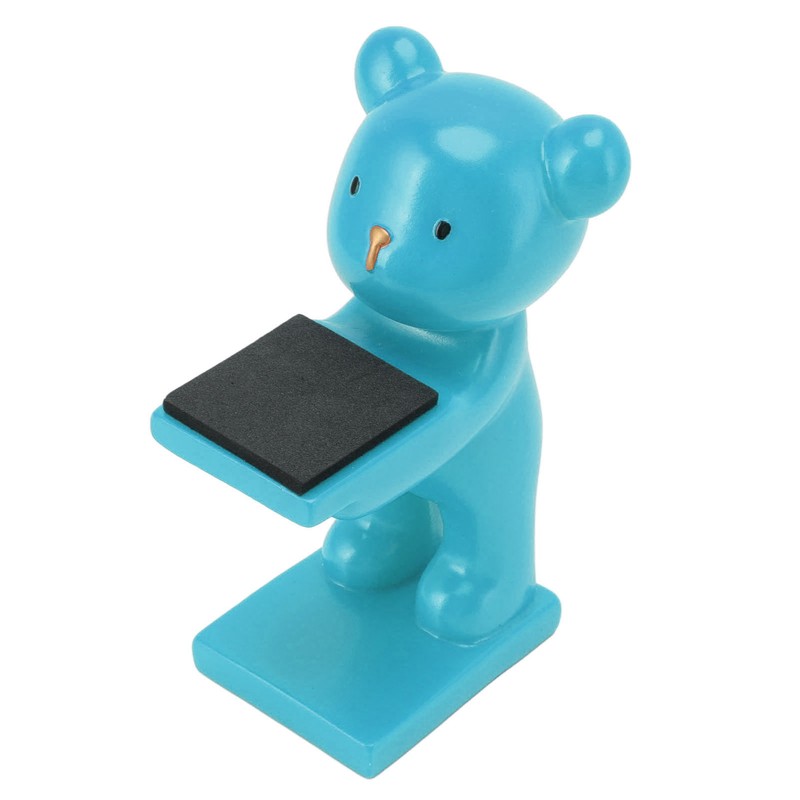 Bear Watch Stand Handcrafted Three Dimensional Modern Style Resin Watch