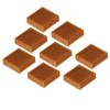 8Pcs Cooling Fins Aluminum Alloy Power Radiator Slotted Heatsink for