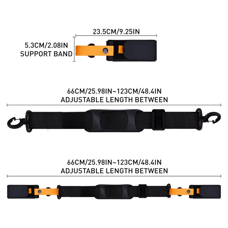 SGQTZDZQ Ski Straps, Easy to Use Ski Ties for Effortless