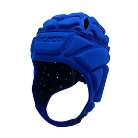 Rugby Helmet Headguard Headgear Soft Padded for Kids Youth & Adult Adjustable 7v7 Flag Football Soccer Goalie Shell Padding Outdoor Sports Anti-Collision Cap Riding Skateboard (Small)