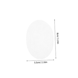 Healvian 1000pcs Elegant White One-off Eye Paper for Travel Skin Care and Beauty Diy