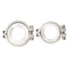 44 mm Wastegate V Band Clamp Set Stainless Steel Inlet