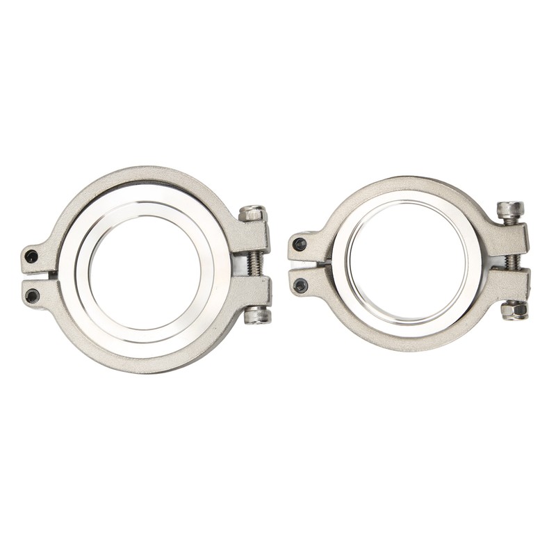 44 mm Wastegate V Band Clamp Set Stainless Steel Inlet