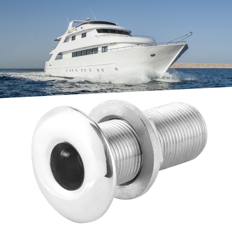 316 Stainless Steel Thru Hull Water Drain Hose Barb Hardware