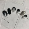 Black Latte handmade nail tips / 블랙라떼 수제네일팁
