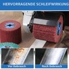 MOGRQAP Sanding Roller Brush Grit 120 Sanding Sleeves for Satin