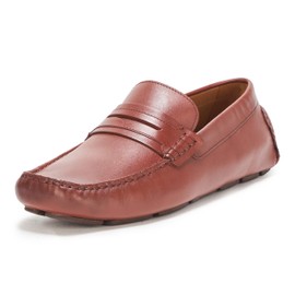 Allen Edmonds Mens Lewis Slip On Casual Loafer Chili Leather 10 D