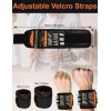 Unbranded Magnetic Wristband with 15 Magnets,Tool Belt for Holding Screws,Nails,D
