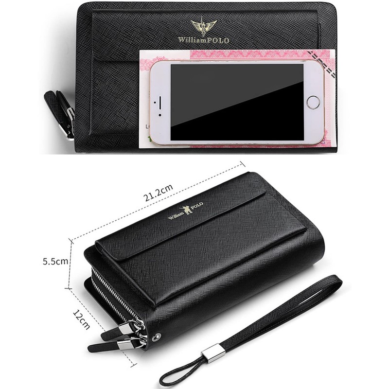 Hana Genuine Leather Second Bag Clutch Bag Clutch Style Second