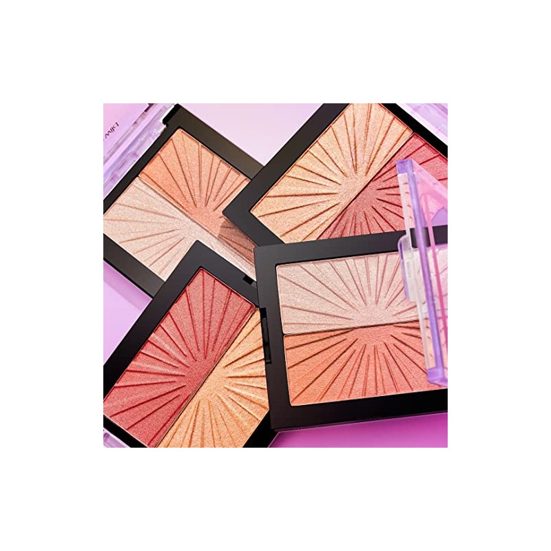 Wet n Wild MegaGlo Blushlighter, Blendable Blush Highlighter Set de