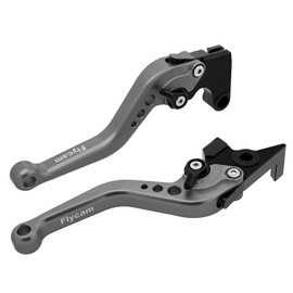 YJS Motorcycle Brake Clutch Levers Adjustable Short Aluminum Levers for YAMAHA MT-07 FZ8 FZ6R FZ-07 FZ1 FAZER FJ09 XJ6 DIVERSION XSR900 700 ABS MT-09/SR/FZ9 PWL077