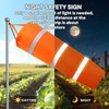 ZOOFOX 4 Pack 40 Inch Windsock, Heavy Duty Printed Wind