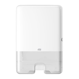 Tork Xpress Multifold Hand Towel Dispenser White H2, Slim, One-at-a-Time Dispensing, Elevation Design, 553020