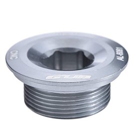 Keenso Bicycle Crank Bolt, Bicycle Aluminium Alloy Crank Bolt BB Bottom Bracket Mounting Screw for 590 596 XT SLX Crankset (Titanium Color)