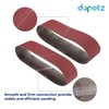Dapetz ® Sanding Belts 65mm x 410mm, 40 Grit Abrasive