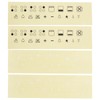 EMSea Pack of 4 Stove Stickers Oven Stickers Labels Markings