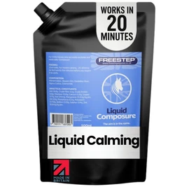 Freestep Liquid Composure – Fast-Acting Natural Calming Supplement for Horses