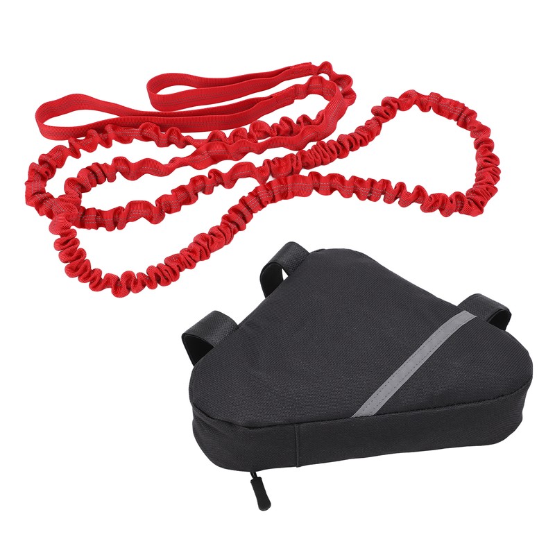 Bike Tow Bungee Attachment Rope Bicycle Pull Behind Strap Traction