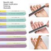 10pcs Nail File Reusable Washable Multi Functional 7 Steps DIY
