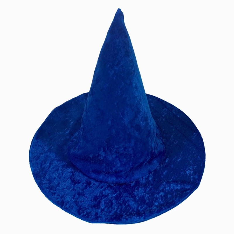 Witch or Wizard Costume Hat (Blue)