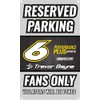 R and R Imports Trevor Bayne #6 NASCAR Metal Sign