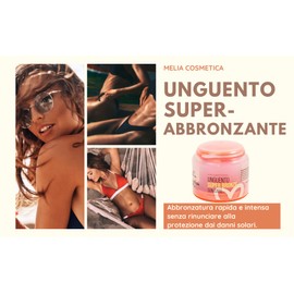 Sun Care Super Tanning Ointment - Quick and Intense Tanning - Waterproof - Melia Cosmetica - 100 ml