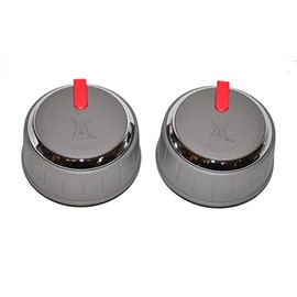 Weber 66048 Set of 2 Control knobs for Genesis II E/SE Series (Model Years 2017 and Newer).
